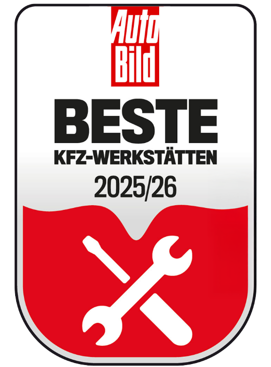 Bild zeigt das Logo von Autobild für Beste KFZ Werkstätten 2025/26