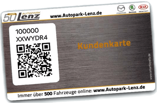Autopark Lenz Kundenkarte