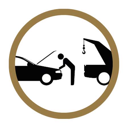 Abschleppen Icon